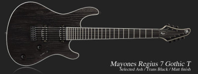 MAYONES Regius 7 Gothic CS-ANTIQUE-BK-O электрогитара