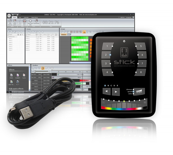 SUNLITE STICK-KE1 DMX-контроллео настенный сенсорный Android/iPhone