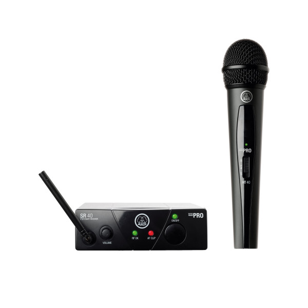 AKG WMS40 Mini Vocal Set BD US25A (537.5МГц) - Вокальная радиосистема с приёмником SR40 Mini