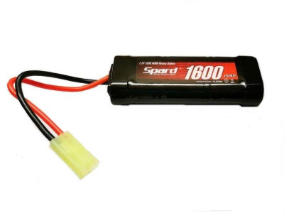 Аккумулятор Ni-Mh Spard 1600mAh, 7,2V, Mini Tamiya для Himoto 1/16 и танков