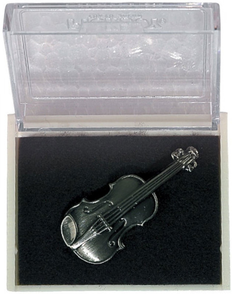 GEWA  PINS Violin значок скрипка, посеребреный