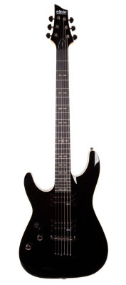 SCHECTER OMEN-6 L/H BLK леворукая электрогитара