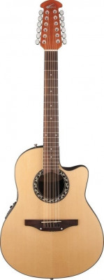 Applause AB2412-4 Balladeer Mid Cutaway Natural электроакустическая гитара