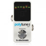 TC ELECTRONIC POLYTUNE 2 MINI - полифонический гитарный тюнер