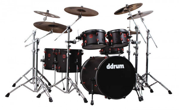 Ddrum HYBRID 6 BLK RED гибридная ударная установка с триггерами