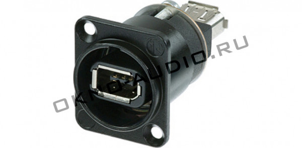 Панельный разъем Neutrik NA1394-6-W-B Firewire IEEE 1394