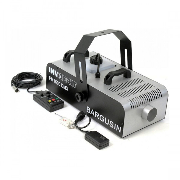 Involight FM1500DMX - генератор дыма 1500 Вт, DMX-512, пульт ДУ