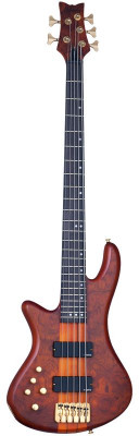 SCHECTER STILETTO STUDIO-5 LH HSN леворукая 5-струнная бас-гитара