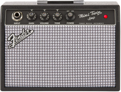 FENDER MINI ‘65 TWIN-AMP™ миниатюрный усилитель для гитары, 2*3" динамика