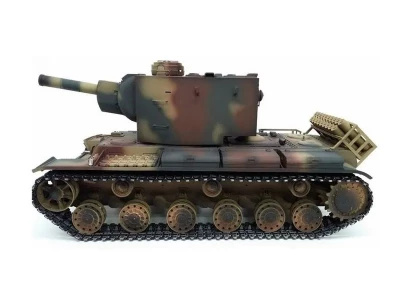 Радиоуправляемый танк Torro KV-2 1/16 зеленый, ВВ-пушка V3.0 2.4G RTR