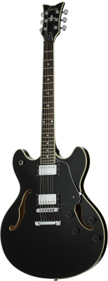 Schecter VINTAGE CORSAIR T.O.M. BLK полуакустическая гитара