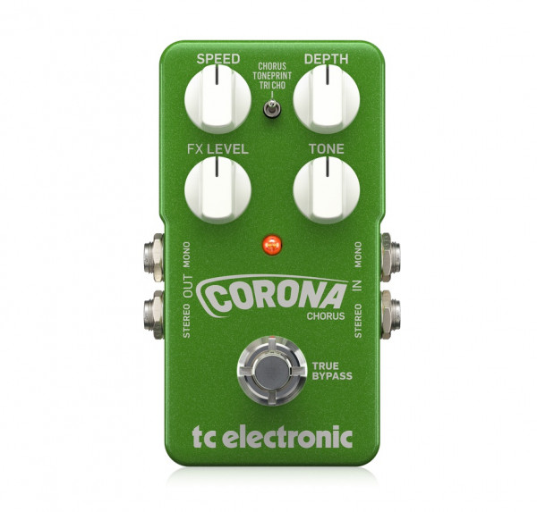 Педаль эффектов TC electronic CORONA CHORUS хорус, 3 типа