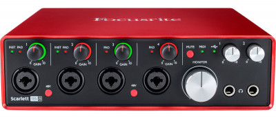 Аудио интерфейс Focusrite Scarlett 18i8 2nd Gen