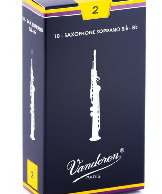 Vandoren SR-202 Traditional № 2 10 шт трости для саксофона сопрано