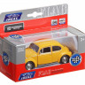 Машина Ideal 1:30-39 Volkswagen Beetle (блест. метал. фиолет.)