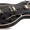 SCHECTER CORSAIR G. BLACK полуакустическая гитара