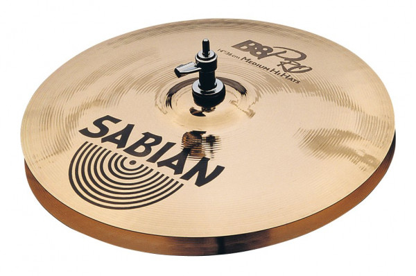 Тарелки толстые SABIAN B8 Pro 31433B 14" Heavy Hats Heavy/Heavy (пара), полированные