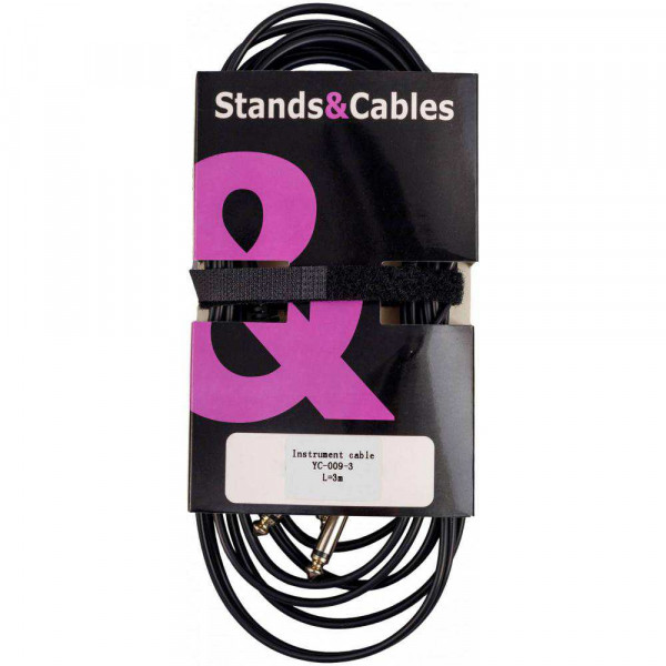 Кабель распаянный Jack 6, 3мм стерео 2xJack 6.3 мм STANDS & CABLES YC-009-3