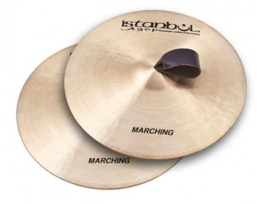 Тарелки оркестровые ISTANBUL AGOP MSXMB16 16" MSX MARCHING парные с ремнем