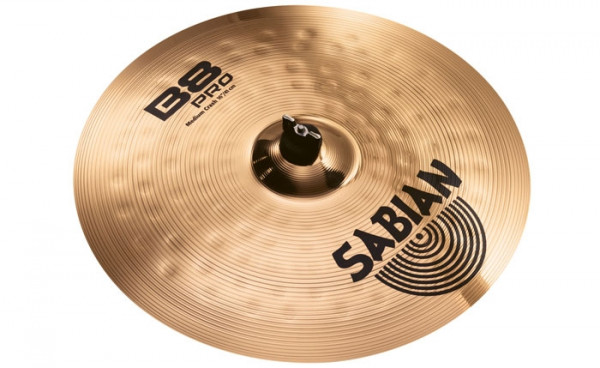 Тарелка 16" SABIAN B8 Pro 31608B 16" Medium Crash средней толщины, полированная