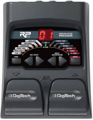 DIGITECH RP55 GUITAR MULTI-EFFECT PROCESSOR гитарный процессор