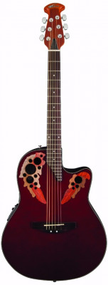 Applause AE44-RR Elite Mid Cutaway Ruby Red электроакустическая гитара