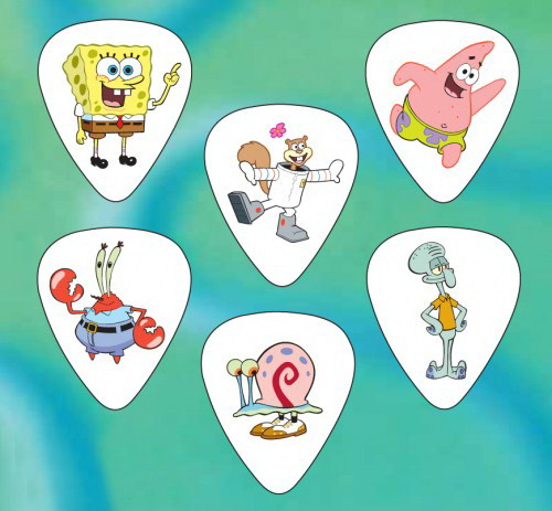 Набор медиаторов SPONGEBOB SBP-CHARM Medium 6 шт