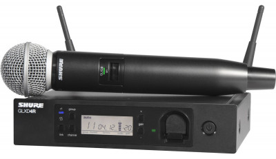 Shure GLXD24RE/SM58 Z2 цифровая радиосистема с радиомикрофоном