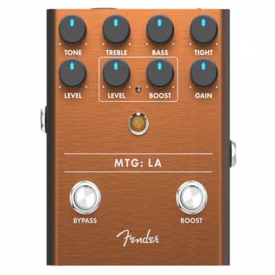 FENDER MTG:LA TUBE DISTORTION напольная гитарная педаль эффекта дисторшн