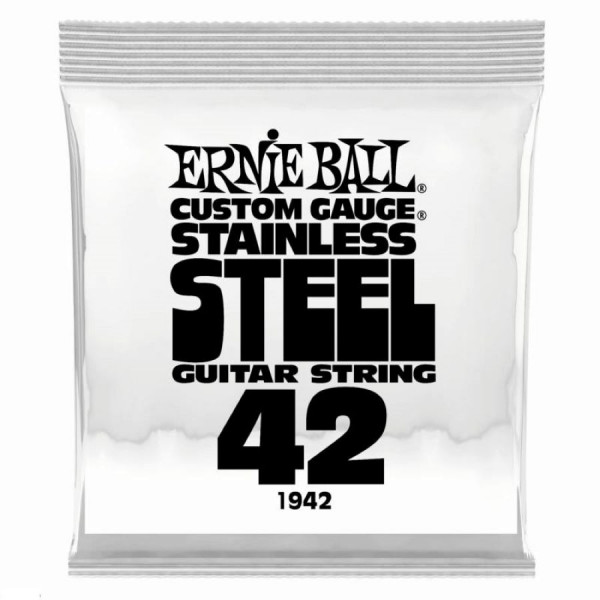 ERNIE BALL 1942 (.042) одна струна для электрогитары