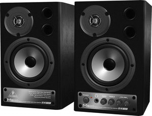 Активные студийные мониторы BEHRINGER MS20 DIGITAL MONITOR SPEAKERS 2 х 10 вт (подобранная пара)