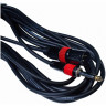 Кабель распаянный STANDS & CABLES MC-085XJ-5 XLR папа Jack 6,3 мм моно, 5 м