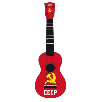 WIKI UK REBEL CCCP укулеле-сопрано с чехлом