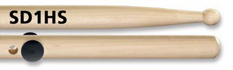 VIC FIRTH SD1HS American Custom® General HINGE-STIX® тренировочные барабанные палочки