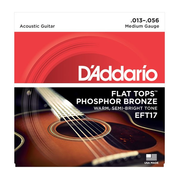 D'ADDARIO EFT / 17 струны для акустической гитары