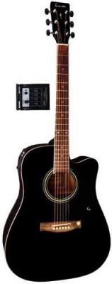 Tenson D10CE Dreadnought BK электроакустическая гитара