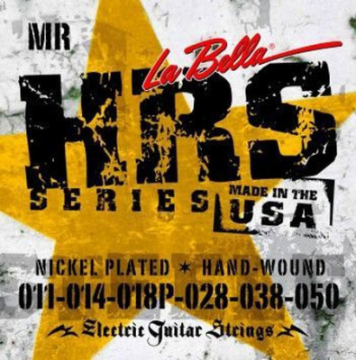 LA BELLA HRS-MR 11-50 струны для электрогитары никелированная обмотка