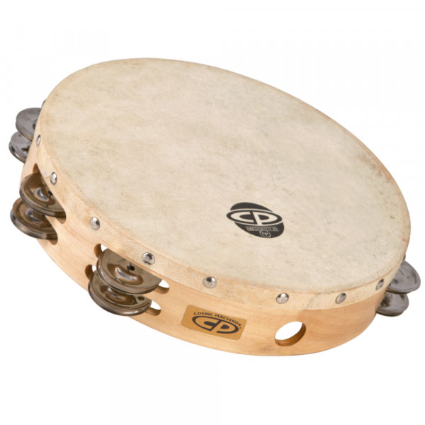 LATIN PERCUSSION CP380 10" тамбурин-бубен (2х7 пар джинглов)