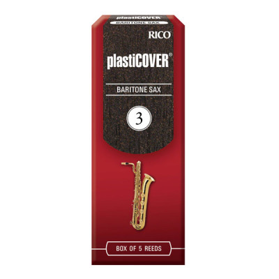 RICO Plasticover Baritone Sax 2,0x5 (RRP05BSX200) - Трости для саксофона баритона - 2, (5шт)