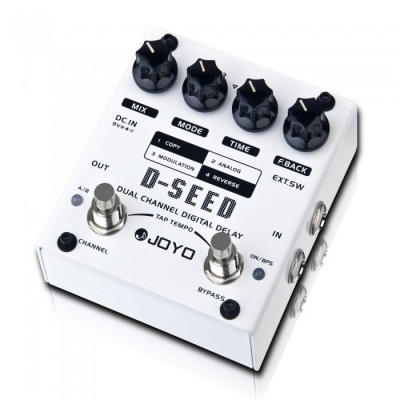 JOYO D-SEED Dual Channel Digital Delay эффект гитарный цифровой дилэй аналог Red Witch