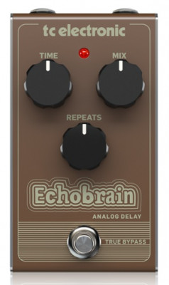 Педаль эффектов TC electronic ECHOBRAIN ANALOG DELAY аналоговый дилэй