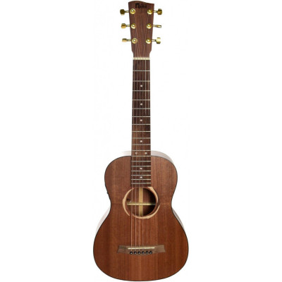 Гитара акустическая уменьшенная PONI TR 3-3, цвет: натуральный тёмный