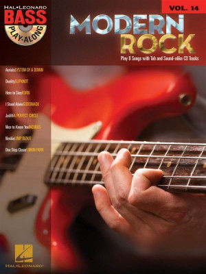 HL00699821 Bass Play-Along Volume 14: Modern Rock