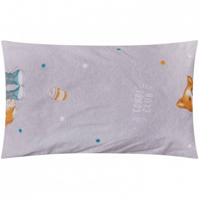 Наволочка ВОМБАТИК Cl-0111-Kor Classic Collection Корги 50х70