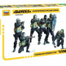 Сборная модель ZVEZDA Антитеррористическая группа "Вымпел", 1/35