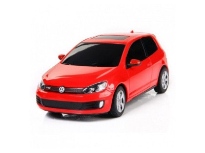 Р/У машина Rastar Volkswagen Golf GTI 1:24, цвет красный 27MHZ