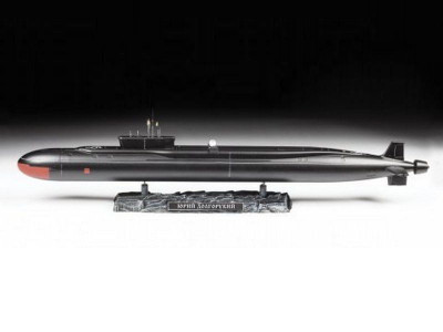 Сборная модель ZVEZDA АПЛ "Юрий Долгорукий" проект "Борей", 1/350