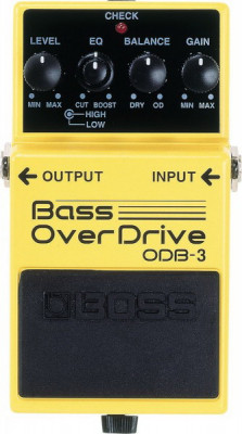 Педаль BOSS ODB-3 OverDrive для бас-гитары