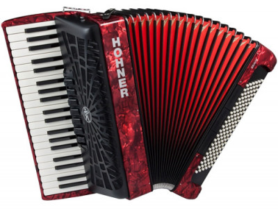 HOHNER The New Bravo III 120 (A16831) red аккордеон