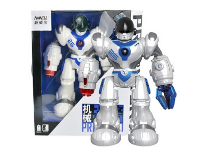 ИК робот AMWELL 7088 Robocop, звук, свет, танцы, сенсор, стреляет снарядами